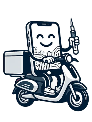 Buscamos o aparelho celular na casa do cliente